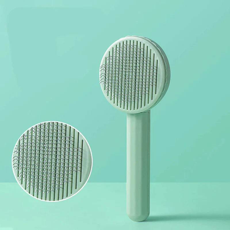 peigne autonettoyant chat chien