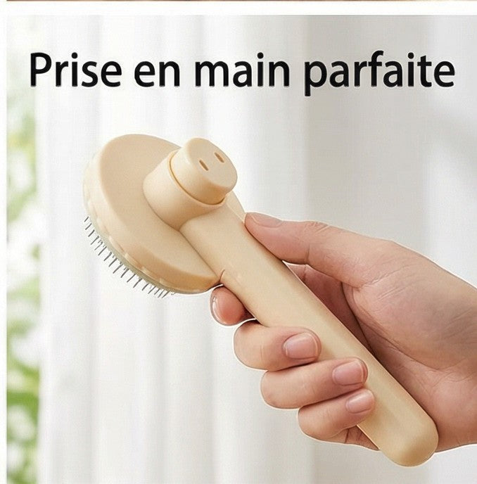 Peigne Autonettoyant Chat Chien – Brosse Anti-Poils