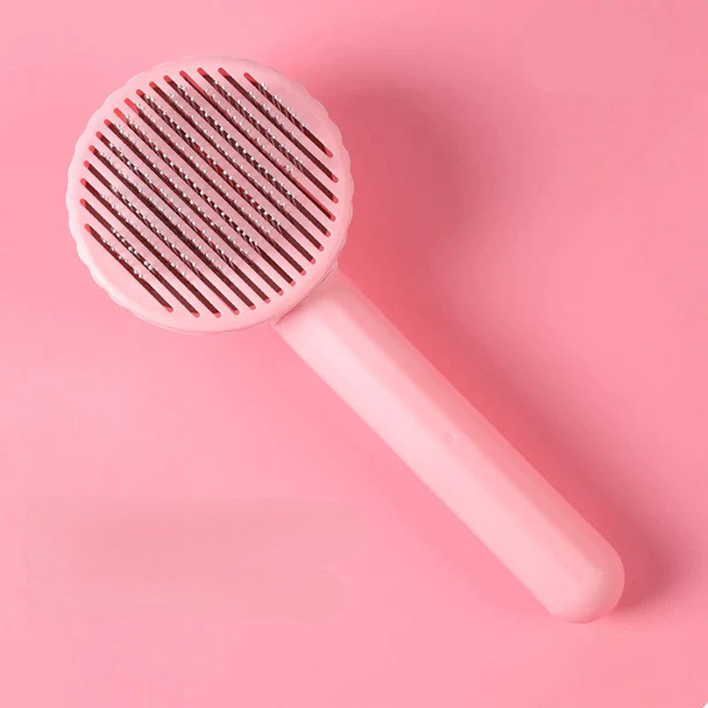 Peigne Autonettoyant Chat Chien – Brosse Anti-Poils